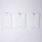 Basics Front Open Sleeve Less Cotton Vest Pack of 3 15408