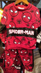 Boys Red Spider-Man Cotton Fleece Tracksuit for 2–8 Years