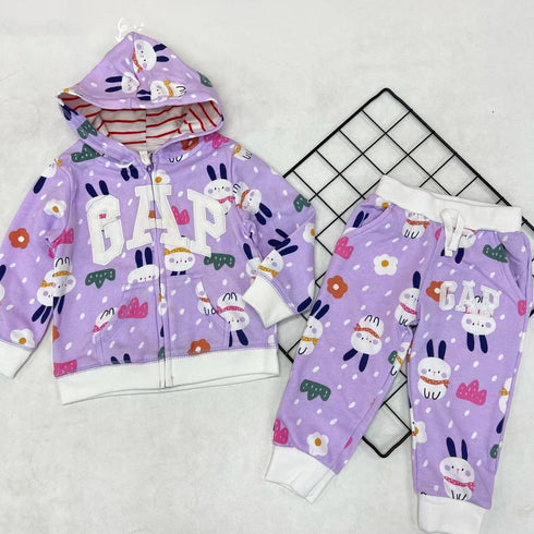 Sporty Hoodie & Trouser Tracksuit -15332