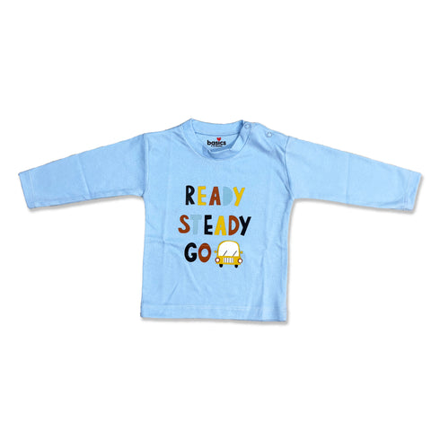 Basics Infants Night Suit -NB to 2 Years Unisex Ready Steady Go 17111