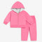 Baby Girls 2pc Suit Zipper Jacket With Trouser Set 16735