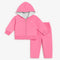 Baby Girls 2pc Suit Zipper Jacket With Trouser Set 16735