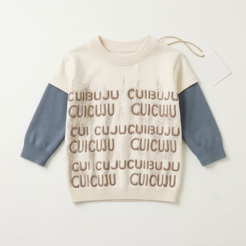 White Baby Boys Sweatshirt Comfortable Fit 6–24 Months
