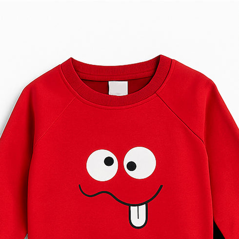 Nexteen Exclusive 2Pc Suit Terry Shirt Long Sleeves & Touser Set 17110 Unisex