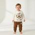 Kids Exclusive 2Pc Suit Fleece Sweatshirt With Trouser Set 17340