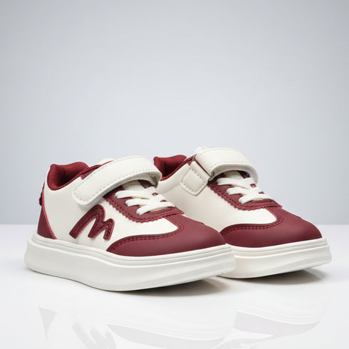 Casual Chunky Sneakers With Laces Stickon Warm And Comfortable Walking Shoes 16875