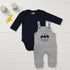 Basics Baby 2pc Suit Set Dangri With Long Sleeves Bodysuit 17131