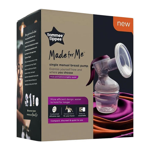 Tommee Tippee Manual Breast Pump 16721 -5010415001573