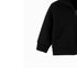 Kids Cozy Classic Black Fleece Zip Up Hoodie 17270