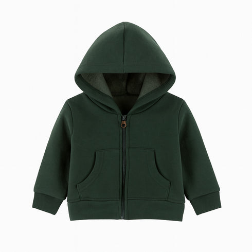 Kids Cozy Fleece Zip Up Hoodie 17270