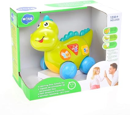 PowerTRC Talking Dinosaur Toy | Lights | Sounds | Educational Activities 15770