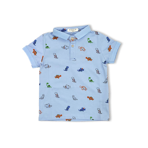 Toddler Boys Dino Premium Polo Shirt 15626