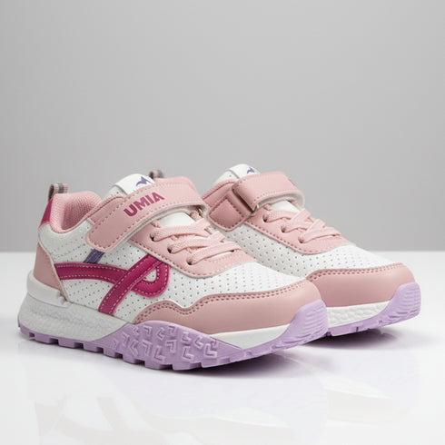 Casual Chunky Sneakers With Laces Stickon Warm And Comfortable Walking Shoes 16881