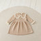Baby Girls Formal Pink Frock For Winter 16850