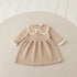 Baby Girls Formal Pink Frock For Winter 16850