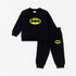Nexteen Kids Exclusive 2Pc Suit Terry Shirt Long Sleeves & Touser Set 17110 Batman
