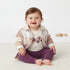 Baby Girls 3pc Suit Fleece Shirt With Inner Shirt & Trouser 17437