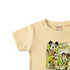 T-Shirt for Boys Beige Animal Kingdom