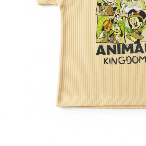 T-Shirt for Boys Beige Animal Kingdom