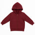 Kids Cozy Classic Black Fleece Zip Up Hoodie 17270