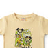 T-Shirt for Boys Beige Animal Kingdom