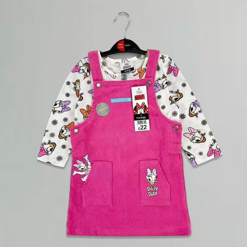 Baby Girls Dangri Style Suit Set Minnie 16831