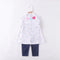 Baby Girls Suit Polka Dot Top with Trouser 15644