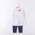 Baby Girls Suit Polka Dot Top with Trouser 15644