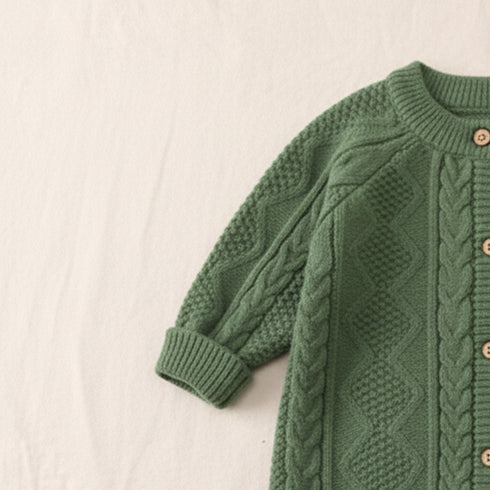 Infants Wool Romper For Winter 16847