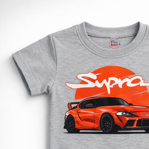 T-Shirt for Boys Grey Supra