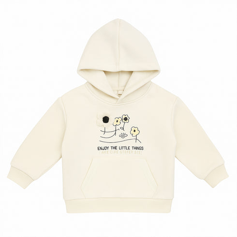 Girls Exclusive Fleece Floral Hoodie 16739