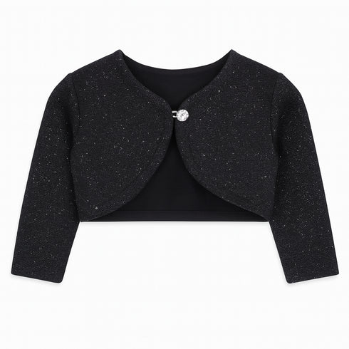 Nexteen Glittered Black Shrug 17108