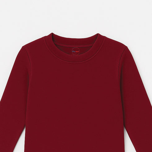 Kids Winter Warm Inner Shirt Crew-Neck Unisex 17289