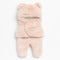 Baby Basics Cozy Snug Pink Furry Hooded Carrynest 17139