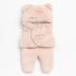 Baby Basics Cozy Snug Pink Furry Hooded Carrynest 17139