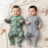 Basics Romper Set Pack Of 2 Cozy Sleep suits 0-24M Roar 17175