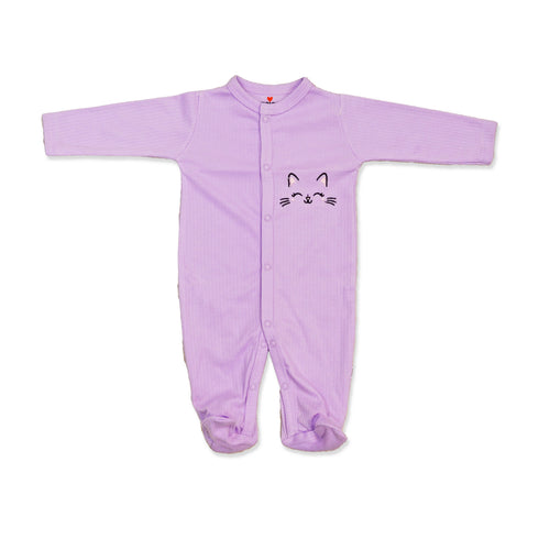 Basics Romper Set Pack Of 2 Cozy Sleep suits 0-24M Kitty 17175