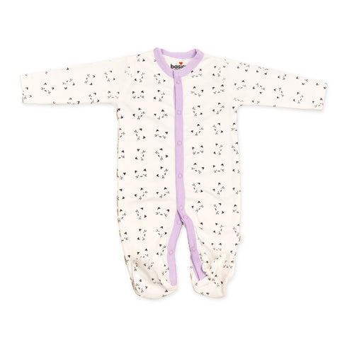 Basics Romper Set Pack Of 2 Cozy Sleep suits 0-24M Kitty 17175