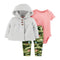 Winter Hooded 3PC Suit -13968