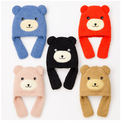 Cozy Furry Chanacter Winter Caps for Kids 17304