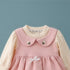 Baby Girls Formal Pink Frock For Winter 16709
