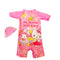 Kids Hello Kitty Character Activefit Swimming Costume 16363