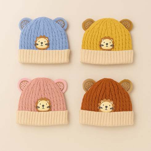 Cozy Woolen Caps for Kids 17091