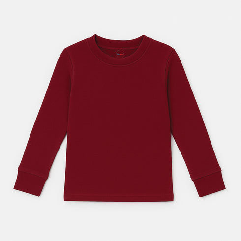 Kids Winter Warm Inner Shirt Crew-Neck Unisex 17289