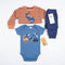 Dino Baby Boys Suits with Sweatshirt Trouser & Bodysuit