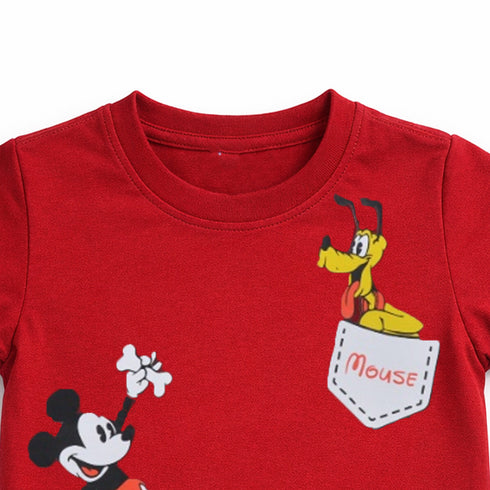 T-Shirt for Boys Red Mickey