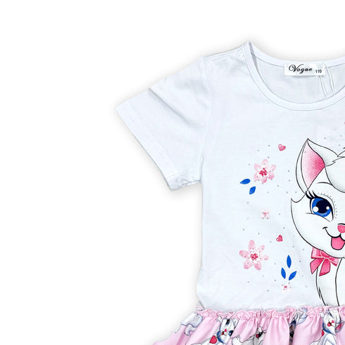 Girls Fancy Wear Semi Formal Frock 16399