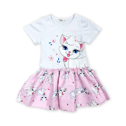 Girls Fancy Wear Semi Formal Frock 16399