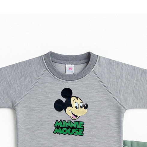 Nexteen Exclusive 2Pc Suit Terry Shirt Long Sleeves & Touser Set 17110 Unisex