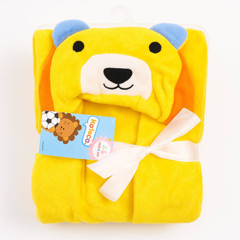 Infants Soft Hooded Character Blanket Unisex 17076